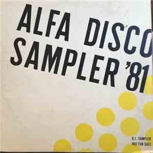 Various - Alfa Disco Sampler '81