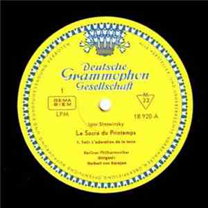 Strawinsky - Berliner Philharmoniker, Herbert von Karajan - Le Sacre Du Printemps