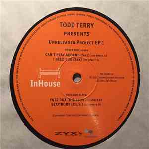 Todd Terry - Todd Terry Presents Unreleased Project EP 1