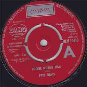 Paul Davis  - Boogie Woogie Man
