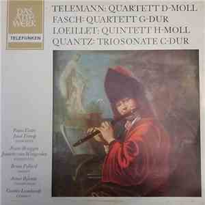 Telemann / Fasch / Loeillet / Quantz - Frans Vester • Joost Tromp • Frans Brüggen • Jeanette Van Wingerden • Brian Pollard • Anner Bylsma • Gustav Leonhardt - Barock / Frühklassik