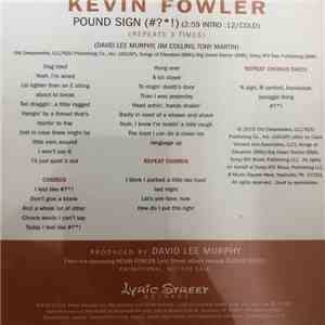 Kevin Fowler - Pound Sign (#?!)