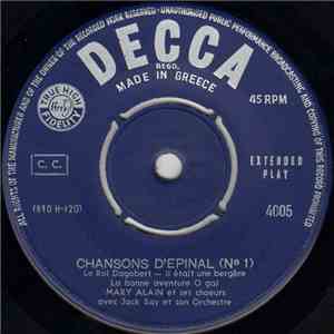 Mary Alain Et Ses Choeurs Avec Jack Say Et Son Orchestre - Chansons D'Epina ...