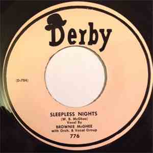 Brownie McGhee - Sleepless Nights / I'm Gonna Move Across The River