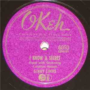 Ginny Simms - I Know A Secret / A Stone's Throw From Heaven