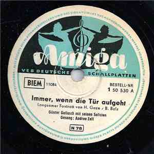 Günter Gollasch Mit Seinen Solisten - Immer, Wenn Die Tür Aufgeht / Spazier ...