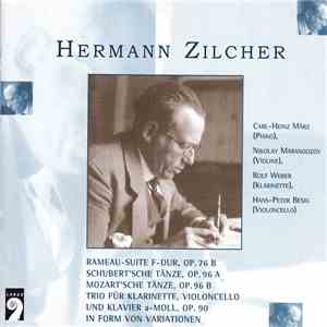 Hermann Zilcher - Rameau Suite,Tänze,Klarinettentrio