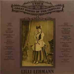 Lilli Lehmann - Lilli Lehmann