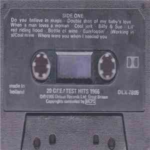 Various - 20 Greatest Hits-1966-Original Artists