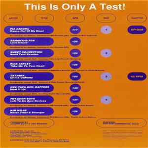 Various - This Is Only A Test! (Volume 8)