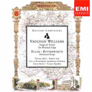 Vaughan Williams, Elgar, Butterworth, Thomas Allen, Robert Tear, City Of Bi ...