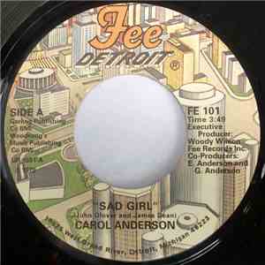 Carol Anderson - Sad Girl / Takin My Mind Off Love