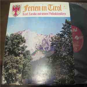 Karl Zaruba Und Seinen Oesterreichischen Volkskünstlern - Ferien In Tirol