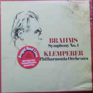 Brahms - Otto Klemperer, Philharmonia Orchestra - Symphony No. 4 In E Minor ...