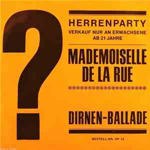 Hans Der Sachse - Mademoiselle De La Rue