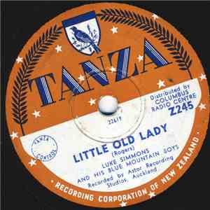 Luke Simmons And His Blue Mountain Boys - Little Old Lady / Don't Just Stan ...