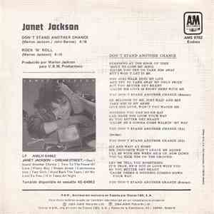 Janet Jackson - Don't Stand Another Chance