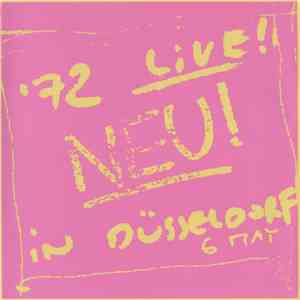 Neu! - Neu! '72 Live! In Düsseldorf