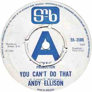 Andy Ellison - You Can't Do That