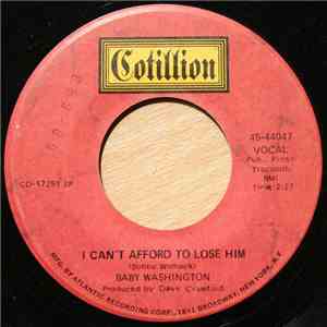 Baby Washington - I Can't Afford To Lose Him