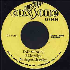 Barrington Llewellyn / Sound Demention - Sad Song's / Time Is Tight
