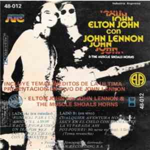 Elton John Con John Lennon & The Muscle Shoals Horns - Elton John Con John ...
