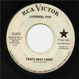 Liverpool Five - Everything's Al'right / That's What I Want