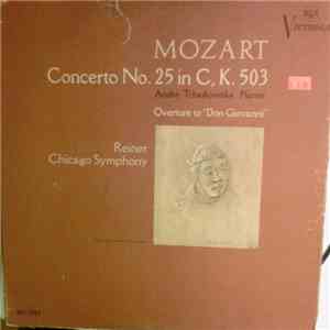 Mozart, The Chicago Symphony Orchestra, Fritz Reiner, Andre Tchaikowsky - C ...