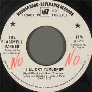 The Blackwell Manner - I'll Cry Tomorrow