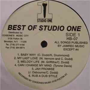 Various - Best Of Studio One