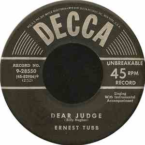 Ernest Tubb - Dear Judge / I Will Miss You When You Go