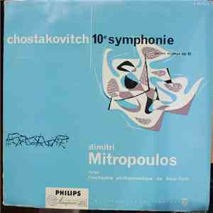 Orchestre Philharmonique De New York dir. Dimitri Mitropoulos - 10e Symphon ...
