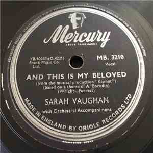 Sarah Vaughan - And This Is My Beloved / Waltzing Down The Aisle