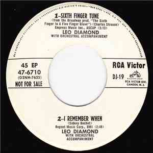 Leo Diamond / The Three Suns - Sixth Finger Tune/ I Remember When/ Postmark ...