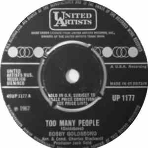Bobby Goldsboro - Too Many People