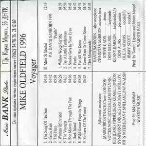 Mike Oldfield / David Sanborn - Voyager / Pearls