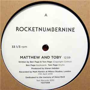 Rocketnumbernine - Matthew And Toby