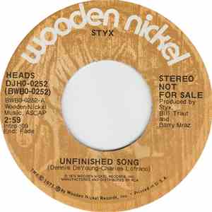 Styx - Unfinished Song