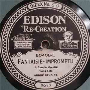 André Benoist - Second Mazurka / Fantaisie-Impromptu