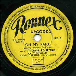 Artie Sanford / Larry Clinton With Orchestra - Oh My Papa / The Creep