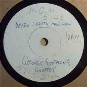 George Shearing Quintet - When Lights Are Low / Lullaby Of Broadway