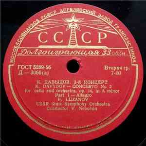K. Davydov - F. Luzanov, USSR State Symphony Orchestra - Concerto No. 2