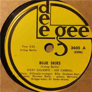 Dizzy Gillespie - Joe Carroll - Blue Skies