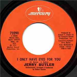 Jerry Butler - I Only Have Eyes For You