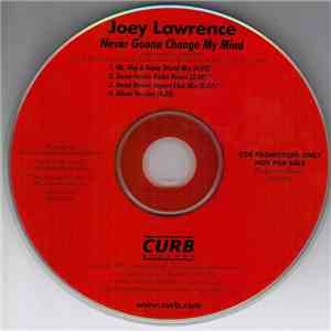 Joey Lawrence - Never Gonna Change My Mind
