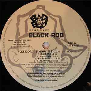 Black Rob - You Don't Know Me