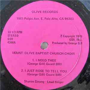 Mount Olive Baptist Church Choir - Mount Olive Baptist Church Choir