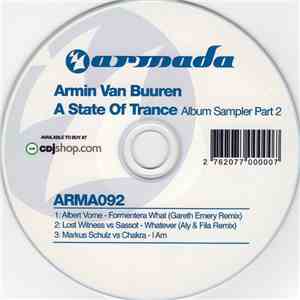 Armin Van Buuren - A State Of Trance Album Sampler Part 2