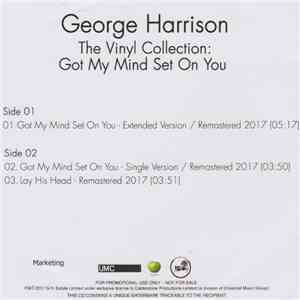 George Harrison - The Vinyl Collection: Got My Mind Set On You