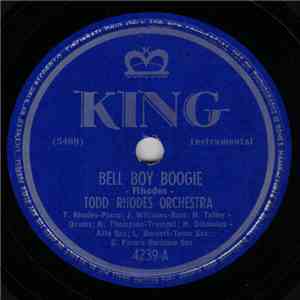 Todd Rhodes Orchestra - Bell Boy Boogie / Flying Disc